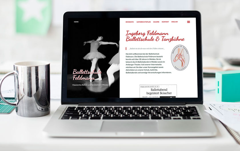 Ballettschule Feldmann Website