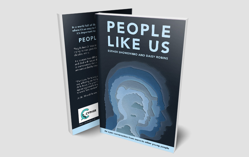 People Like Us Paperback Book Design