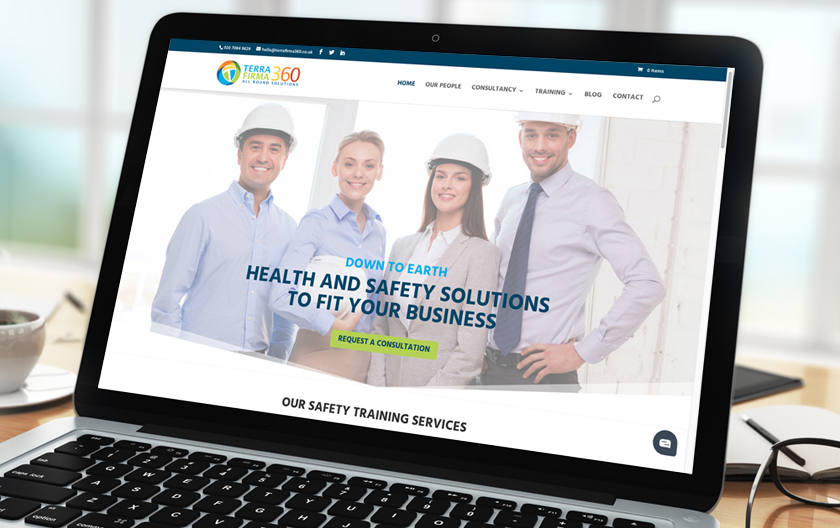 Terra Firma 360 Health & Safety Consultants Website